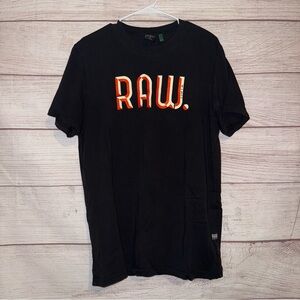 G-Star Raw Men’s Black Short Sleeve TShirt